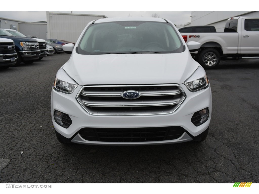 2017 Escape SE 4WD - Oxford White / Charcoal Black photo #4