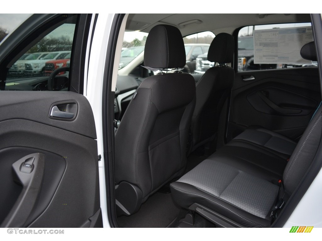 2017 Escape SE 4WD - Oxford White / Charcoal Black photo #8