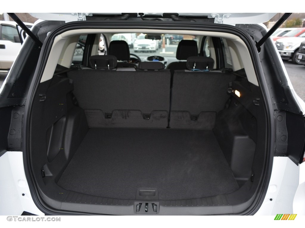 2017 Escape SE 4WD - Oxford White / Charcoal Black photo #9