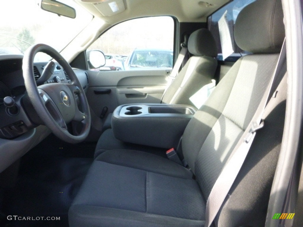 2011 Silverado 1500 Regular Cab - Taupe Gray Metallic / Dark Titanium photo #13