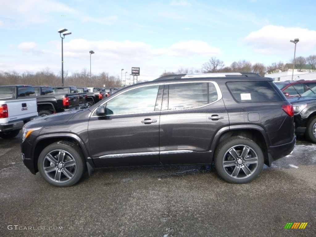 2017 Acadia Denali AWD - Iridium Metallic / Jet Black photo #2