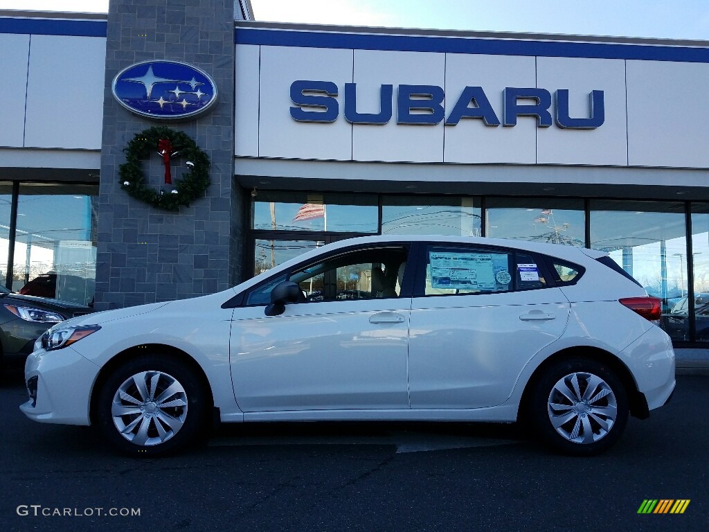 2017 Impreza 2.0i 5-Door - Crystal White Pearl / Ivory photo #5