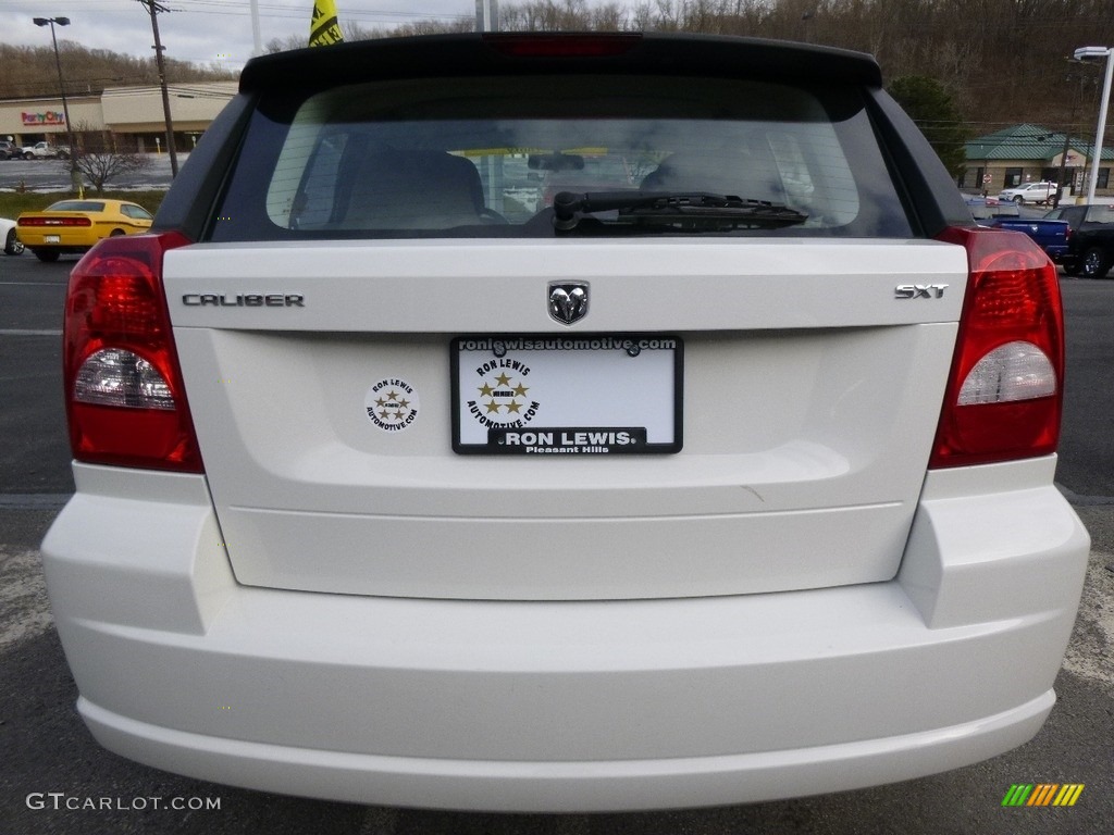 2008 Caliber SXT - Stone White / Pastel Pebble Beige photo #4