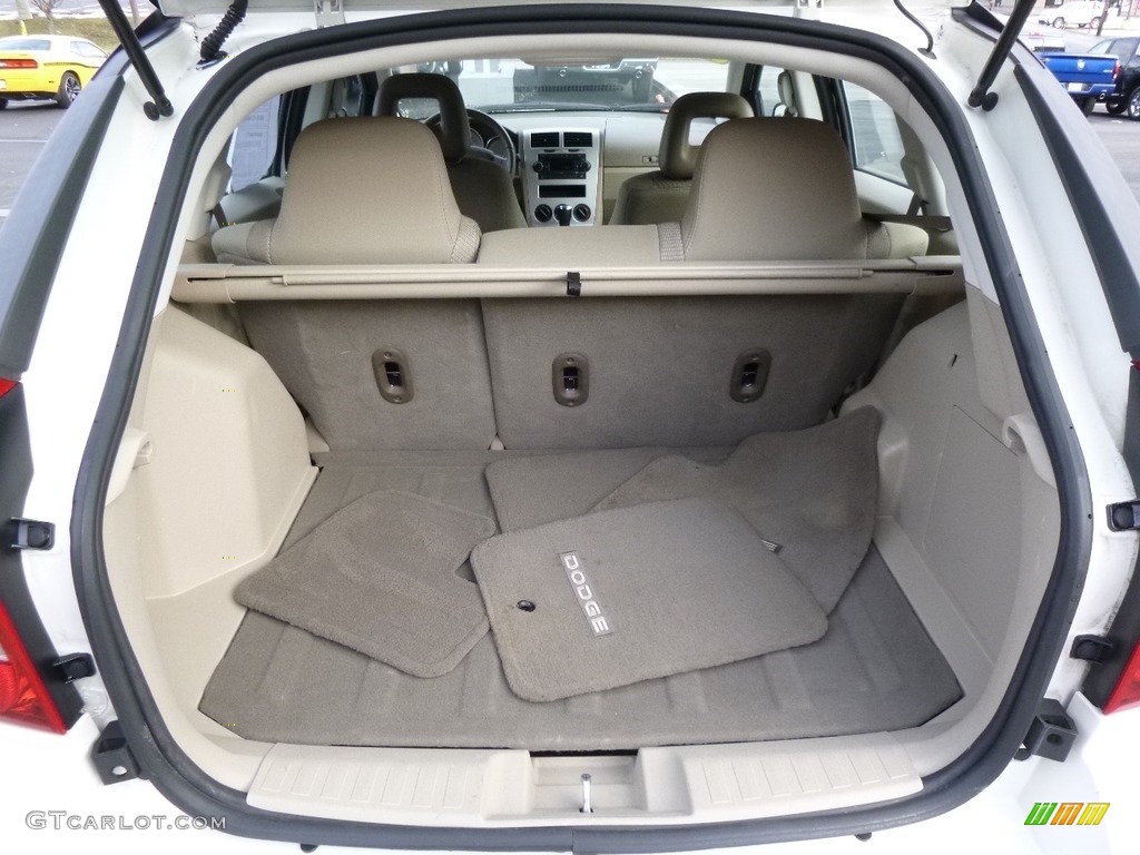 2008 Caliber SXT - Stone White / Pastel Pebble Beige photo #5