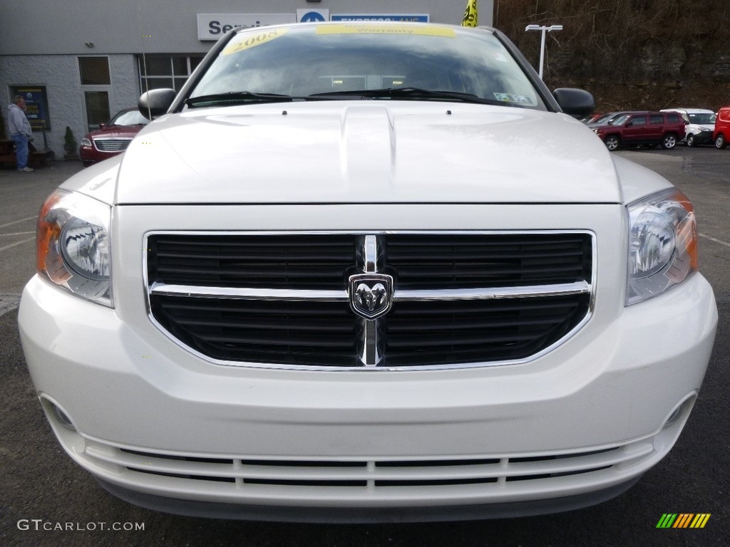 2008 Caliber SXT - Stone White / Pastel Pebble Beige photo #9