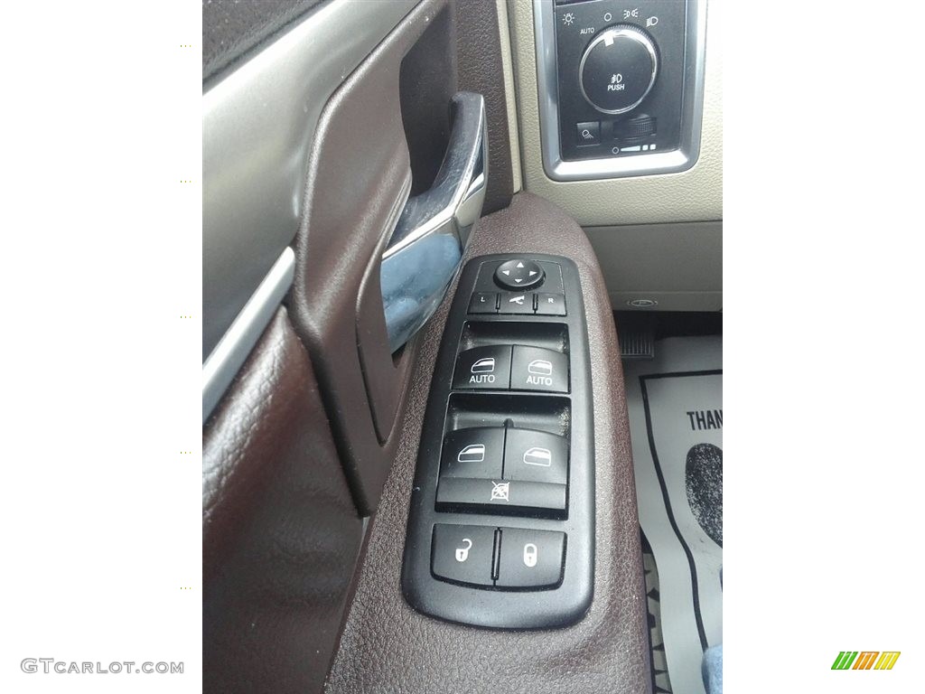 2013 1500 Big Horn Quad Cab 4x4 - Prairie Pearl / Canyon Brown/Light Frost Beige photo #11