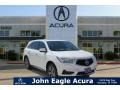 2017 White Diamond Pearl Acura MDX   photo #1