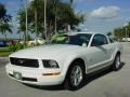 2009 Performance White Ford Mustang V6 Coupe  photo #7