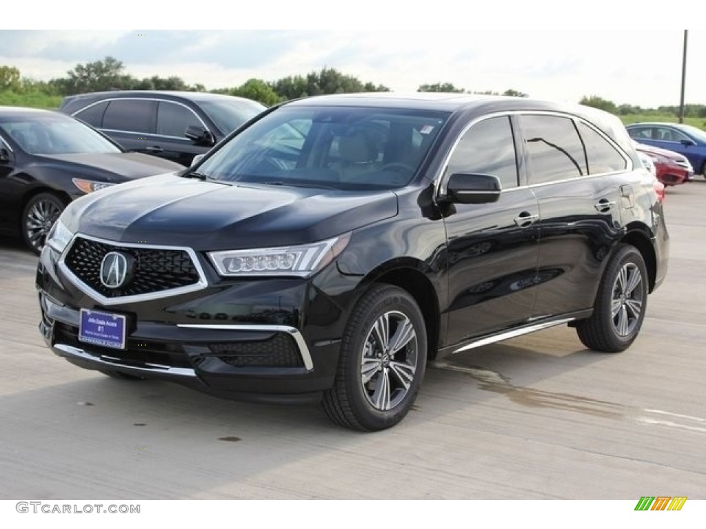 2017 MDX  - Crystal Black Pearl / Parchment photo #3