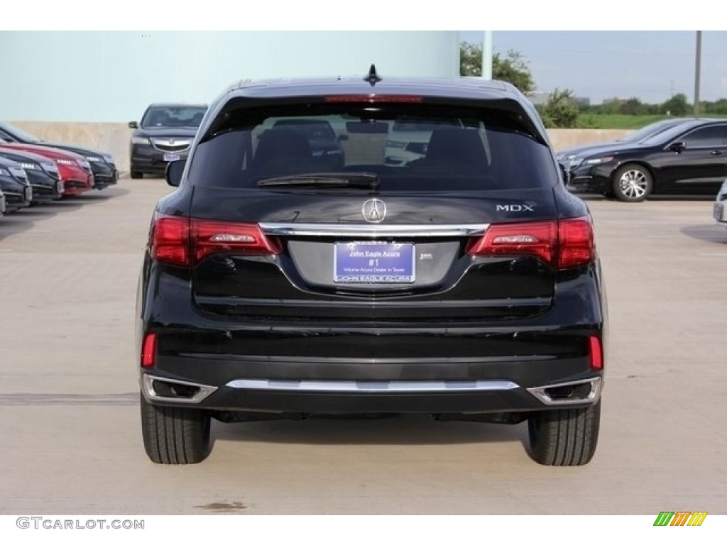 2017 MDX  - Crystal Black Pearl / Parchment photo #6