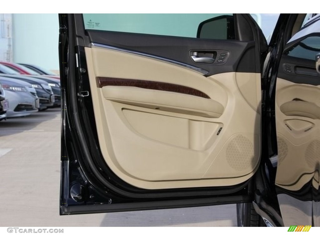 2017 MDX  - Crystal Black Pearl / Parchment photo #15