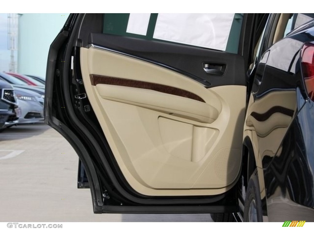 2017 MDX  - Crystal Black Pearl / Parchment photo #17