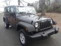 2017 Granite Crystal Metallic Jeep Wrangler Unlimited Sport 4x4  photo #4