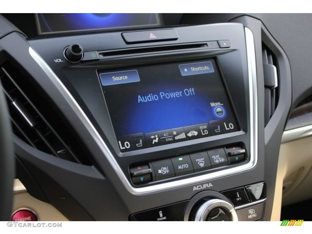 2017 MDX  - Crystal Black Pearl / Parchment photo #40