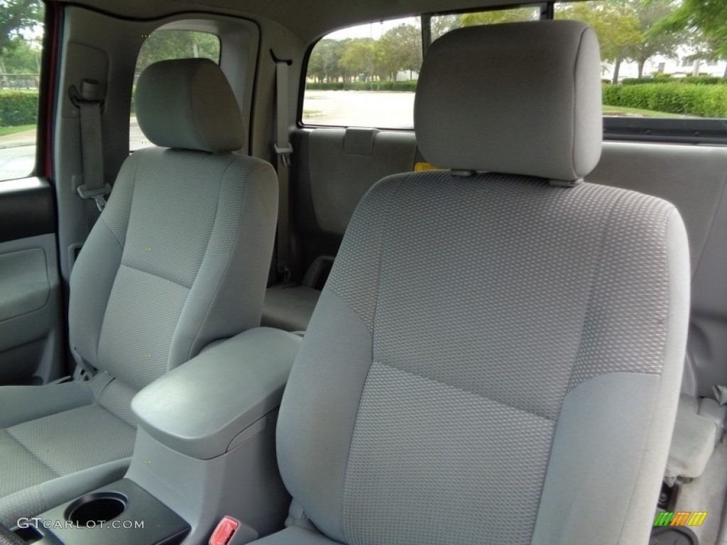 2008 Tacoma Access Cab - Impulse Red Pearl / Graphite Gray photo #4
