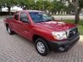 2008 Impulse Red Pearl Toyota Tacoma Access Cab  photo #13