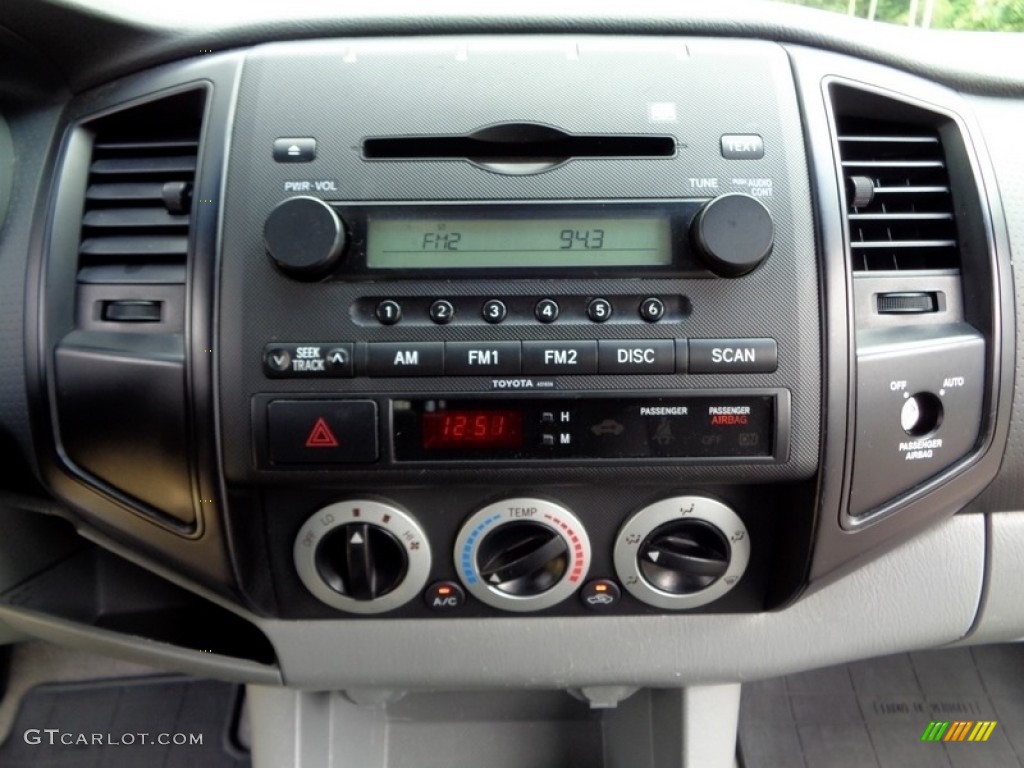 2008 Tacoma Access Cab - Impulse Red Pearl / Graphite Gray photo #14