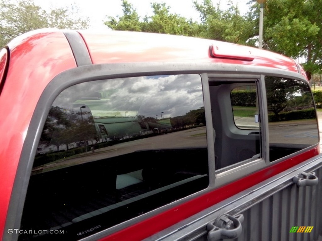 2008 Tacoma Access Cab - Impulse Red Pearl / Graphite Gray photo #28