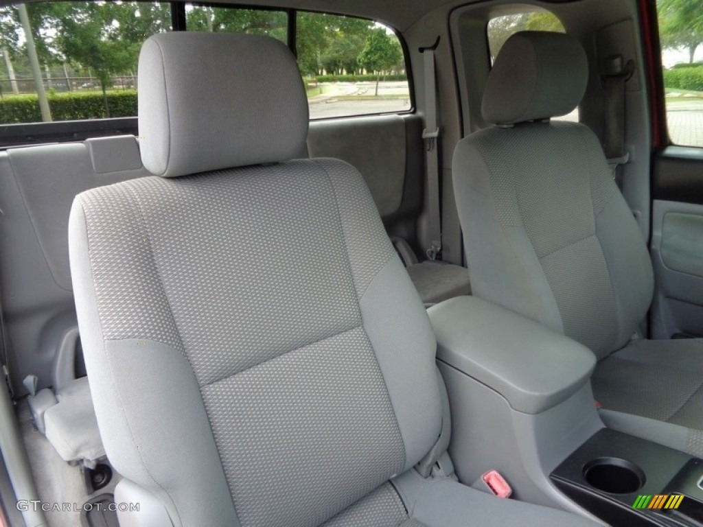 2008 Tacoma Access Cab - Impulse Red Pearl / Graphite Gray photo #30