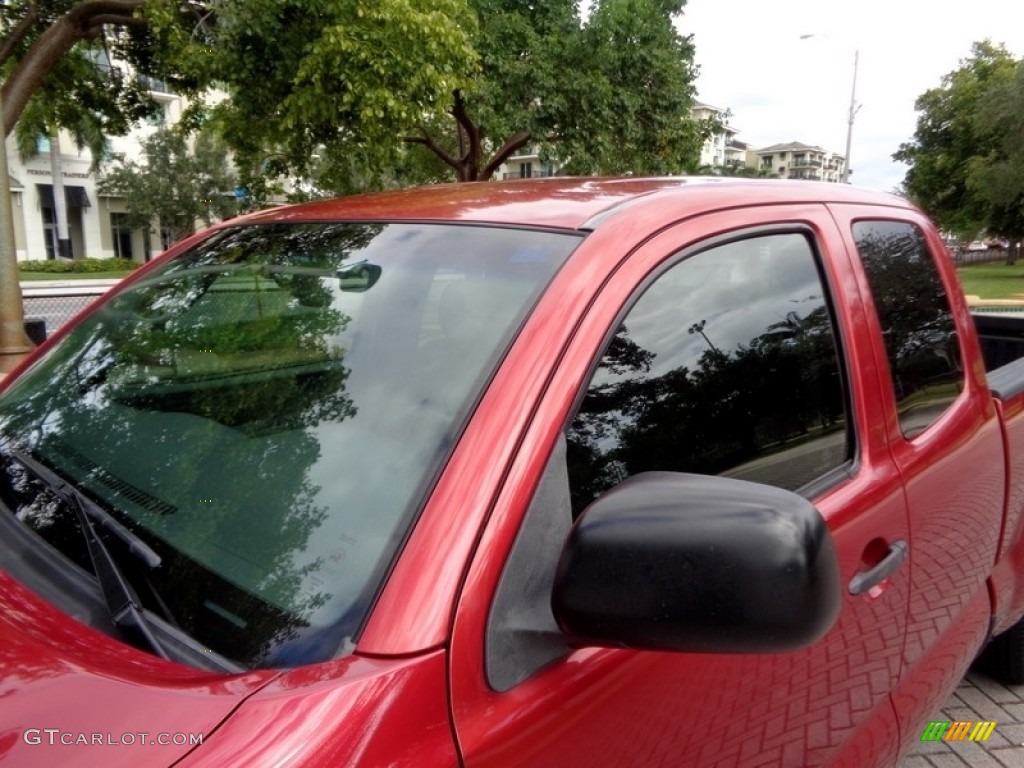 2008 Tacoma Access Cab - Impulse Red Pearl / Graphite Gray photo #38