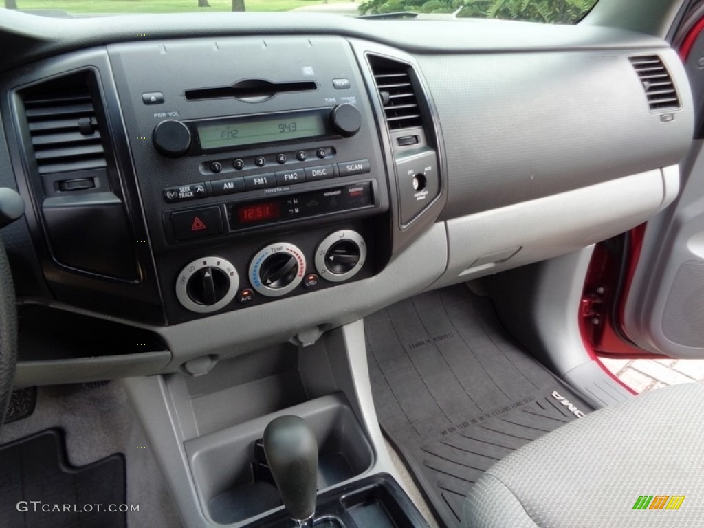 2008 Tacoma Access Cab - Impulse Red Pearl / Graphite Gray photo #47