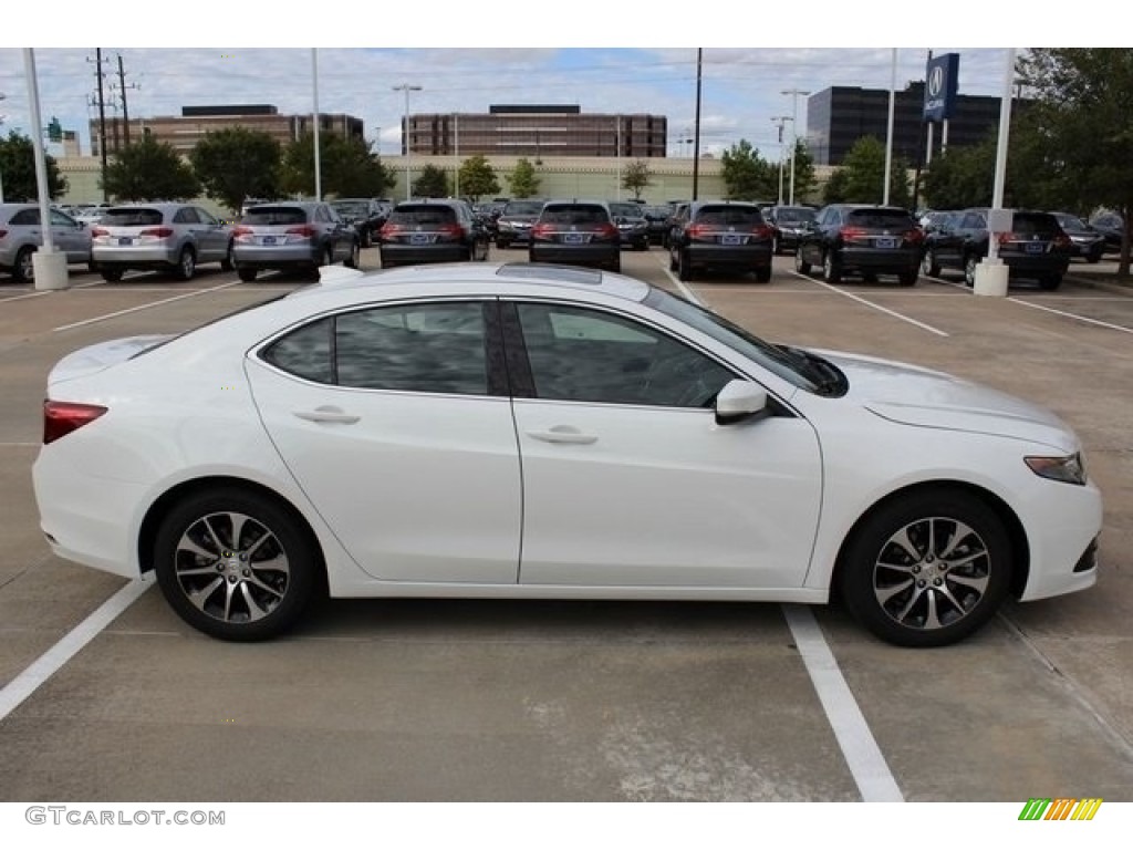 2017 TLX Technology Sedan - Bellanova White Pearl / Ebony photo #8