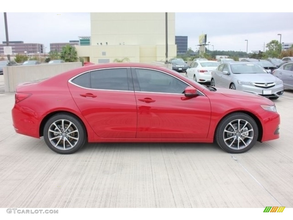 2017 TLX V6 Technology Sedan - San Marino Red / Ebony photo #8