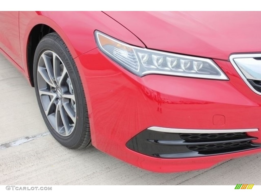 2017 TLX V6 Technology Sedan - San Marino Red / Ebony photo #10