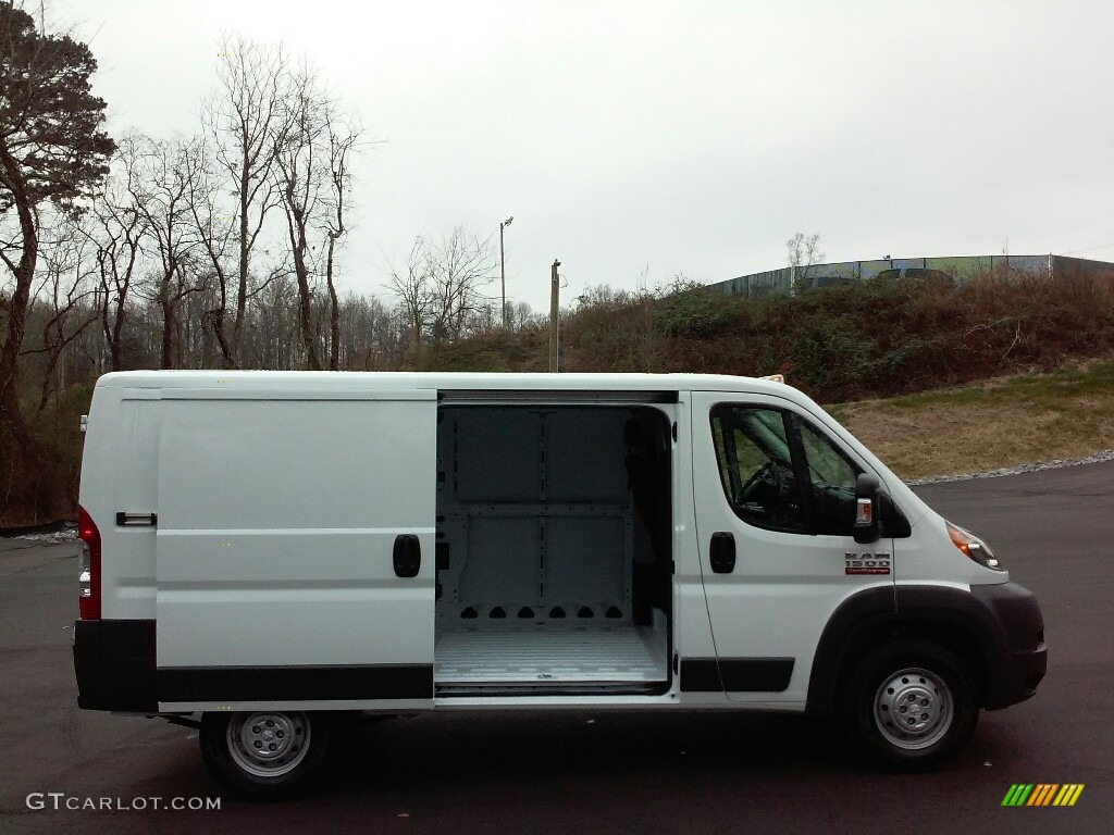 2017 ProMaster 1500 Low Roof Cargo Van - Bright White / Gray photo #6