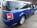 2013 Deep Impact Blue Metallic Ford Flex SEL AWD  photo #2