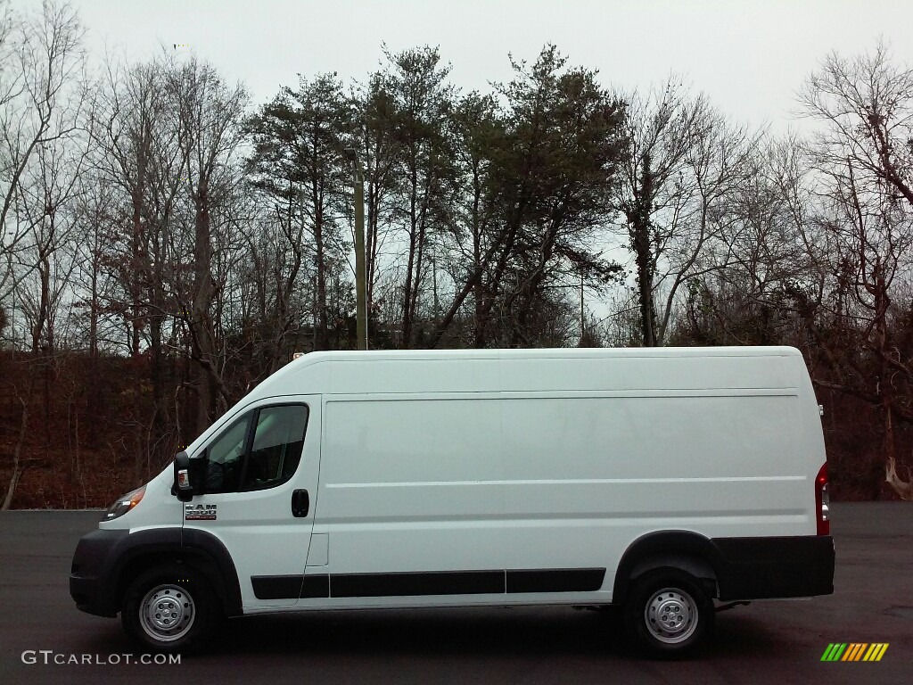 2017 ProMaster 3500 High Roof Cargo Van - Bright White / Gray photo #1