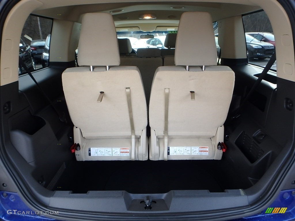 2013 Flex SEL AWD - Deep Impact Blue Metallic / Dune photo #4