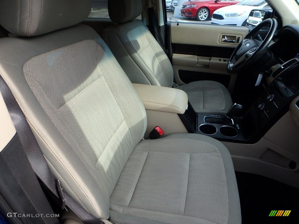2013 Flex SEL AWD - Deep Impact Blue Metallic / Dune photo #10