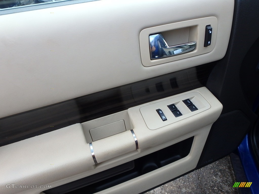 2013 Flex SEL AWD - Deep Impact Blue Metallic / Dune photo #20