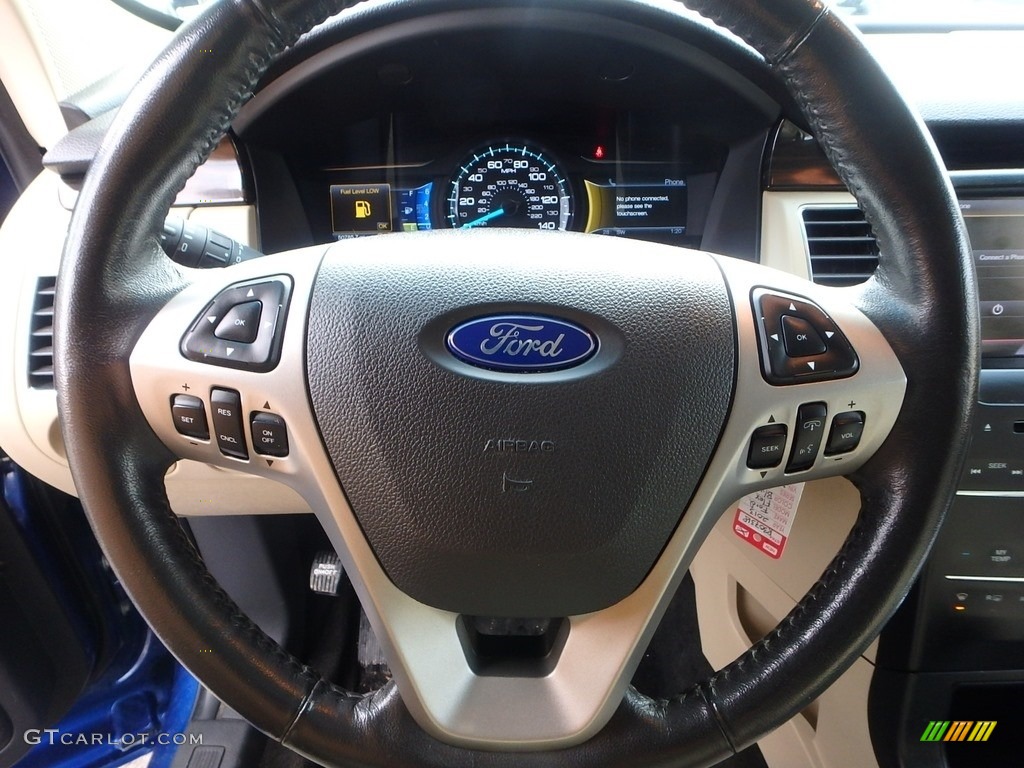 2013 Flex SEL AWD - Deep Impact Blue Metallic / Dune photo #22