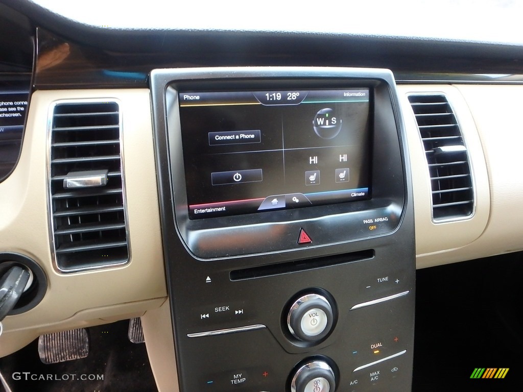 2013 Flex SEL AWD - Deep Impact Blue Metallic / Dune photo #23