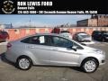 Ingot Silver Metallic 2016 Ford Fiesta S Sedan