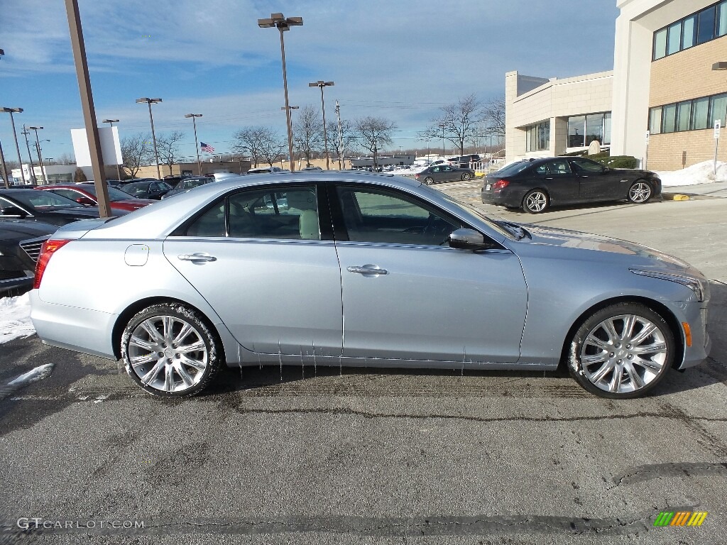 Silver Moonlight Metallic 2017 Cadillac CTS Luxury AWD Exterior Photo #117655698
