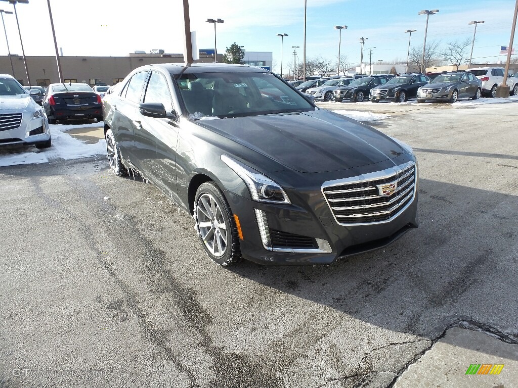 Phantom Gray Metallic 2017 Cadillac CTS Luxury AWD Exterior Photo #117655761