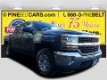 2017 Graphite Metallic Chevrolet Silverado 1500 LT Crew Cab 4x4  photo #1