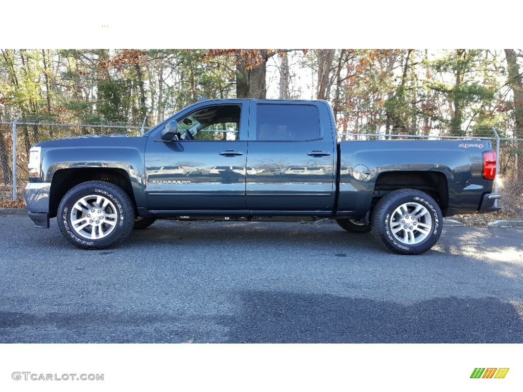 2017 Silverado 1500 LT Crew Cab 4x4 - Graphite Metallic / Jet Black photo #3