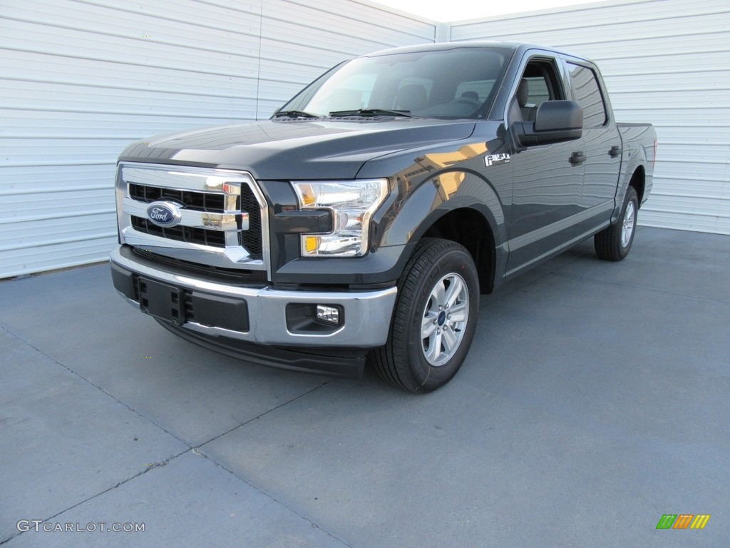 2017 F150 XLT SuperCrew - Lithium Gray / Earth Gray photo #7