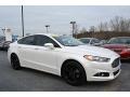 2016 White Platinum Tri-Coat Metallic Ford Fusion SE  photo #1