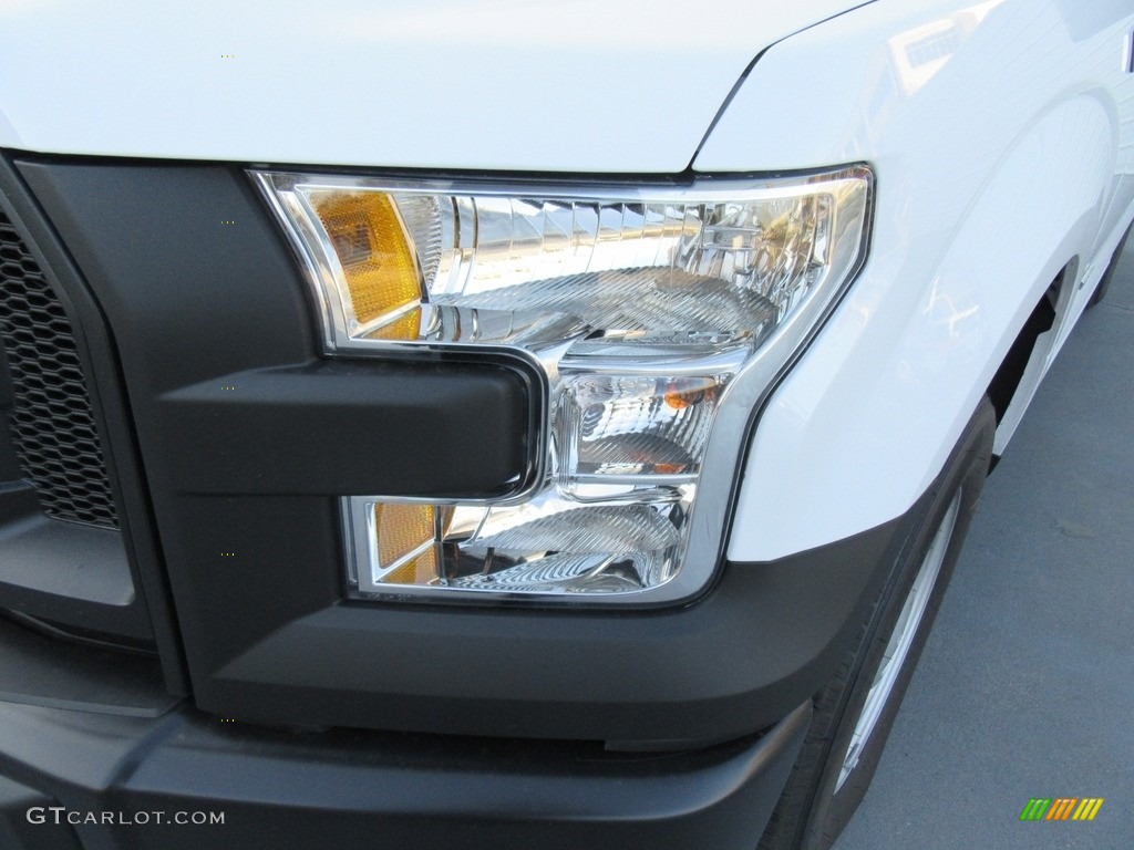 2017 F150 XL Regular Cab - Oxford White / Earth Gray photo #9