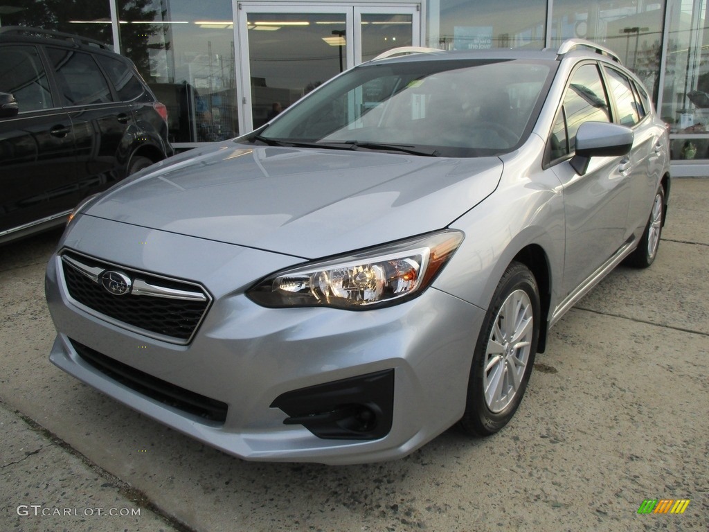 2017 Impreza 2.0i Premium 5-Door - Ice Silver Metallic / Black photo #1