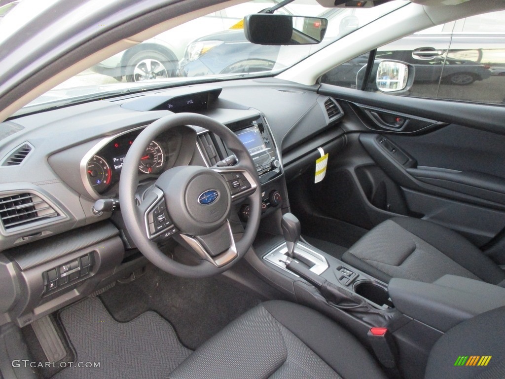 Black Interior 2017 Subaru Impreza 2.0i Premium 5-Door Photo #117657354