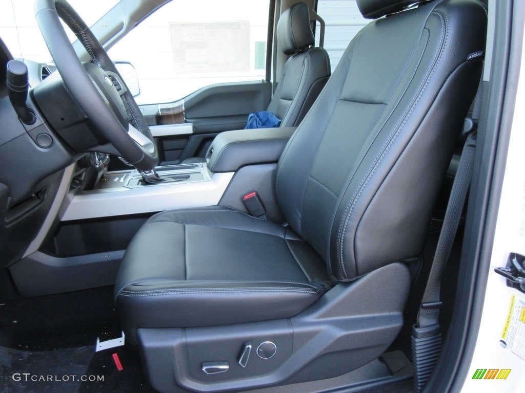 2017 F150 Lariat SuperCrew 4X4 - White Gold / Black photo #20