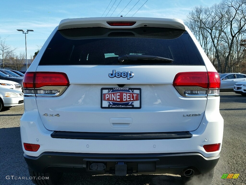 2017 Grand Cherokee Laredo 4x4 - Bright White / Black photo #5