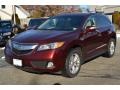 2014 Basque Red Pearl II Acura RDX Technology AWD  photo #7