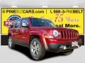Deep Cherry Red Crystal Pearl 2017 Jeep Patriot High Altitude 4x4